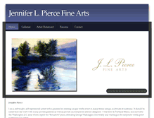 Tablet Screenshot of jlpiercefinearts.com